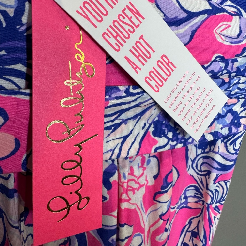 NWT Lilly Pulitzer Winslow Dress Pink Tropics Sun Drenched Size Small, S - Picture 3 of 13